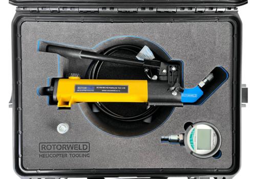 EC135 Hydraulic Manifold Test Pump 200 Bar With Digital Gauge